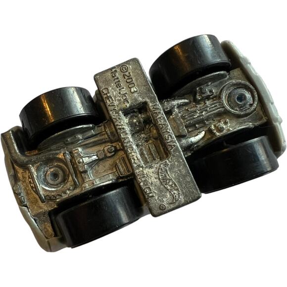 2003 Hot Wheels Chevy Avalanche Blue Die-Cast Truck - Picture 6 of 8